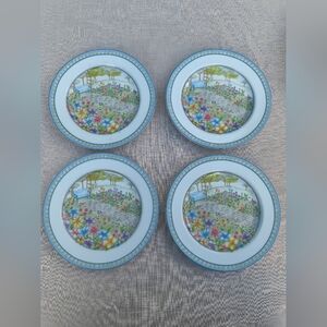 Set of 4 My Garden by Coventry Salad Plates